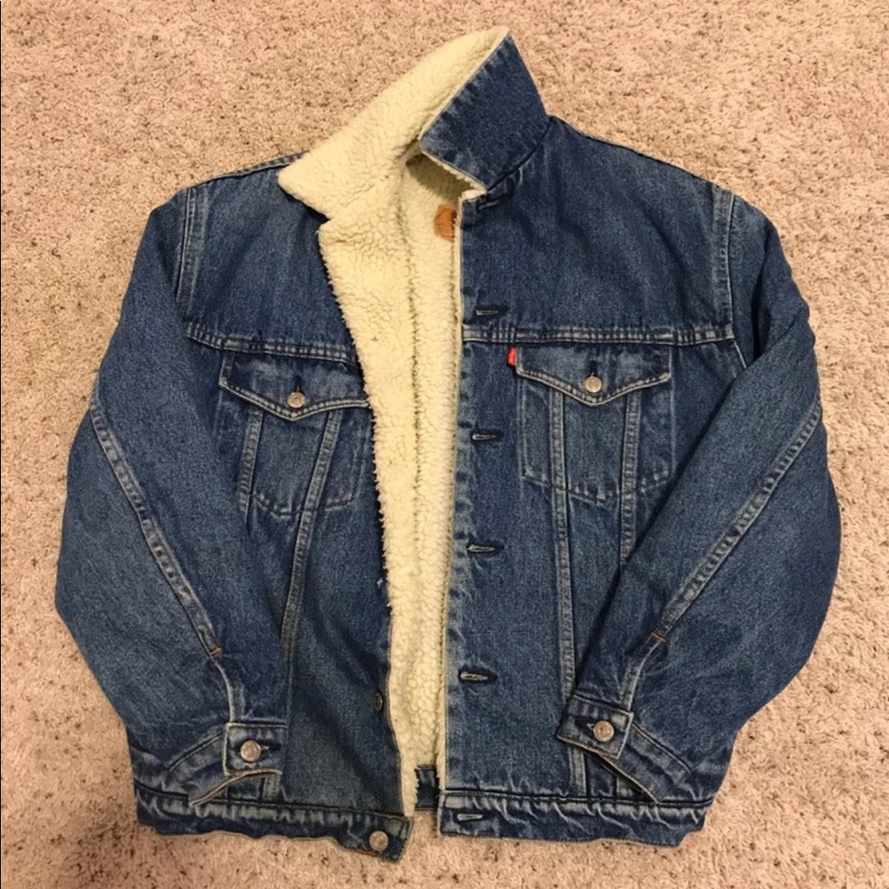 Levi’s Vintage Lined Sherpa Jean Jacket
